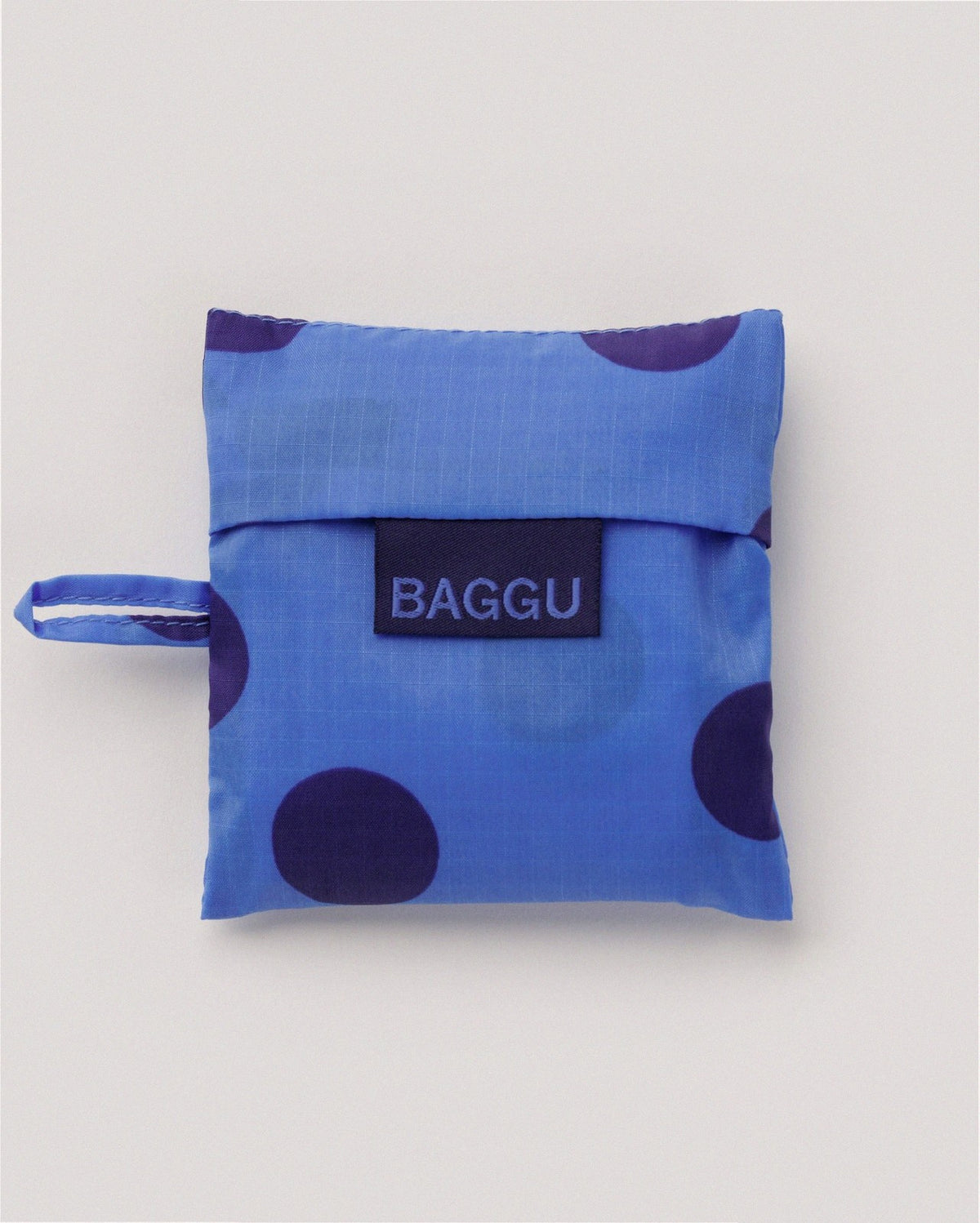 Baby Baggu Reusable Nylon Pouch Bag - Blue Polka Dot