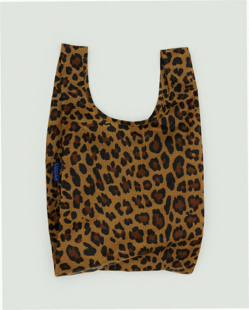 Baby Baggu Reusable Nylon Pouch Bag - Leopard