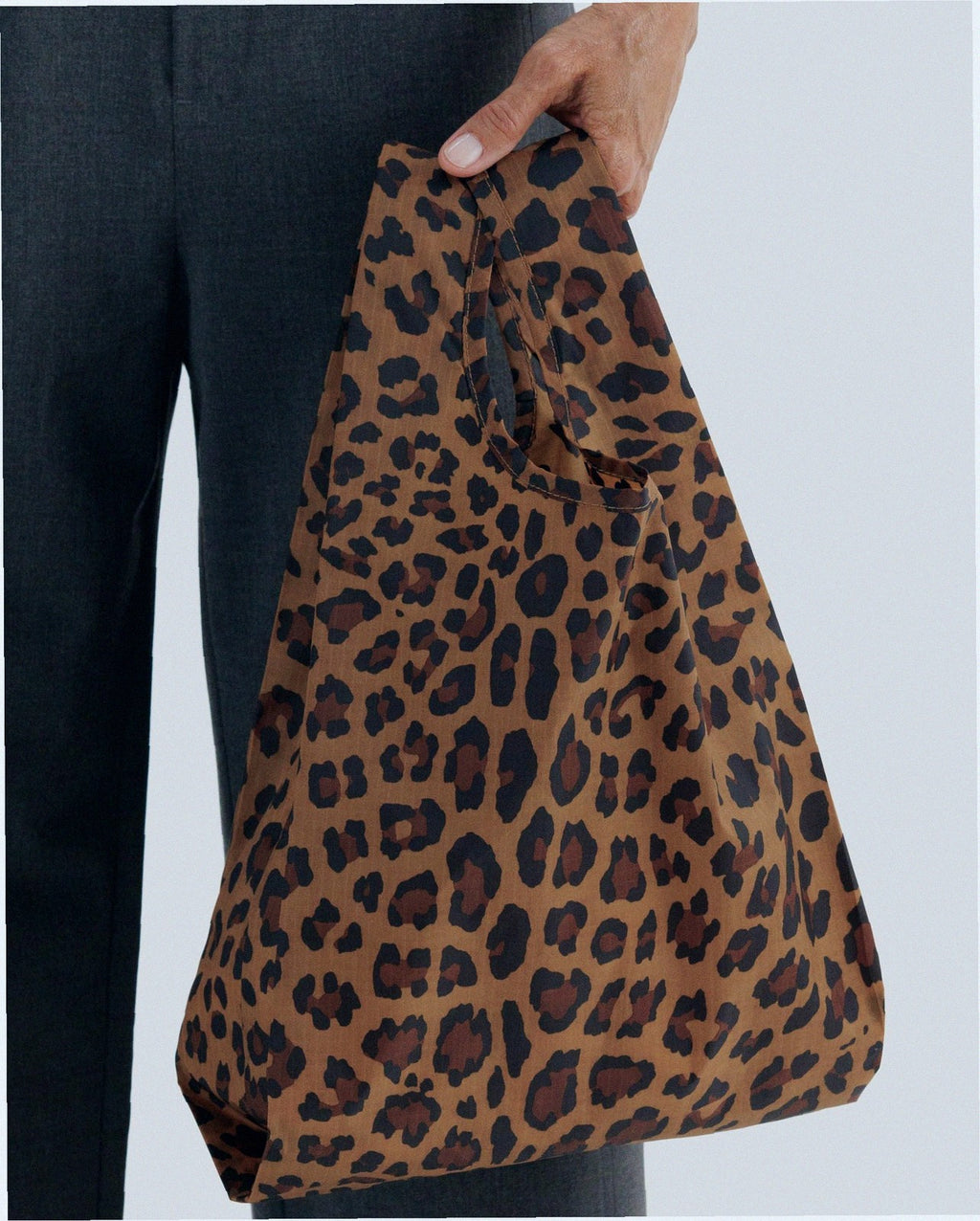 Baby Baggu Reusable Nylon Pouch Bag - Leopard