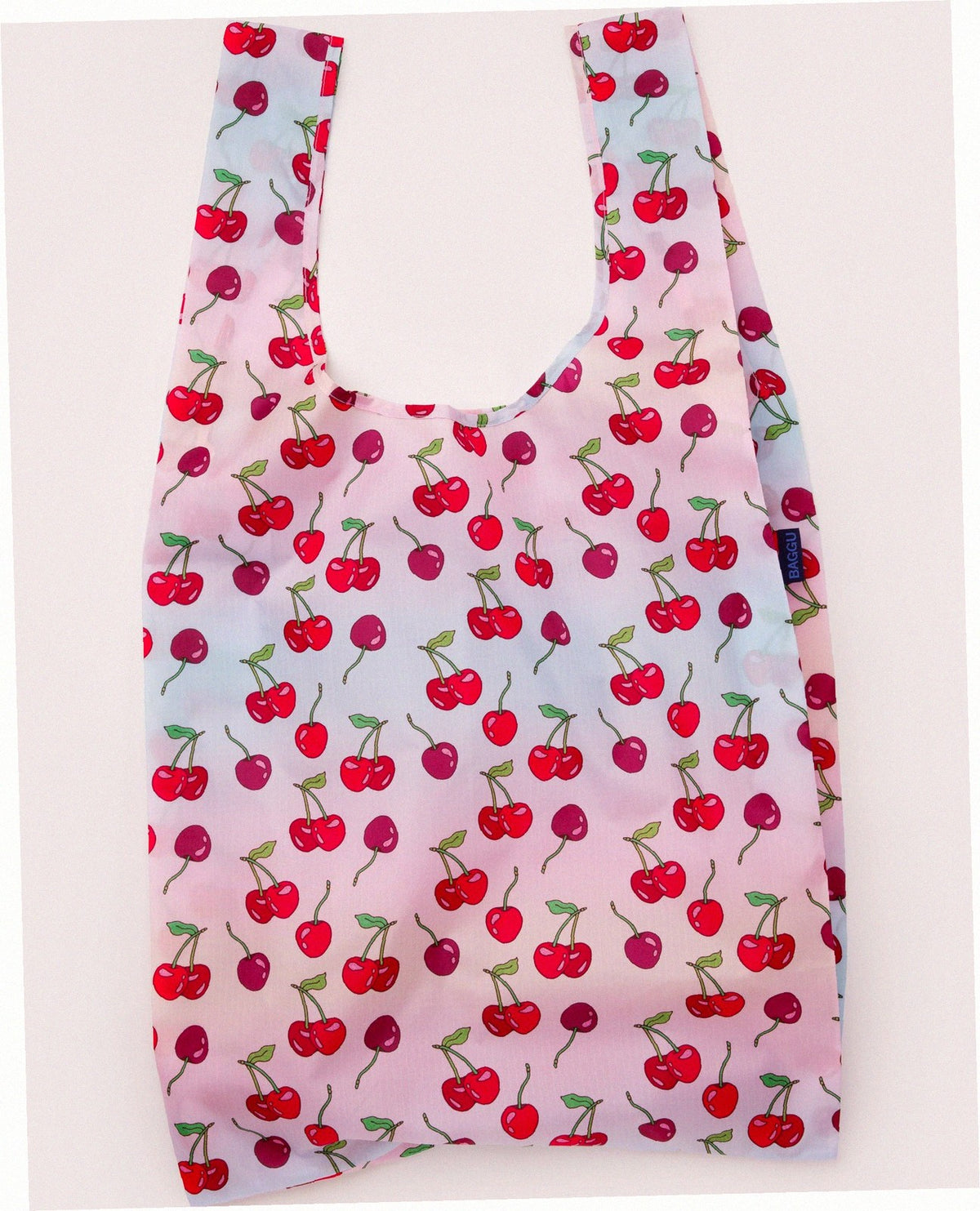Big Baggu Reusable Nylon Shopping Bag - Cherries