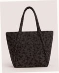 Cloud Bag - Charcoal Ditsy Floral