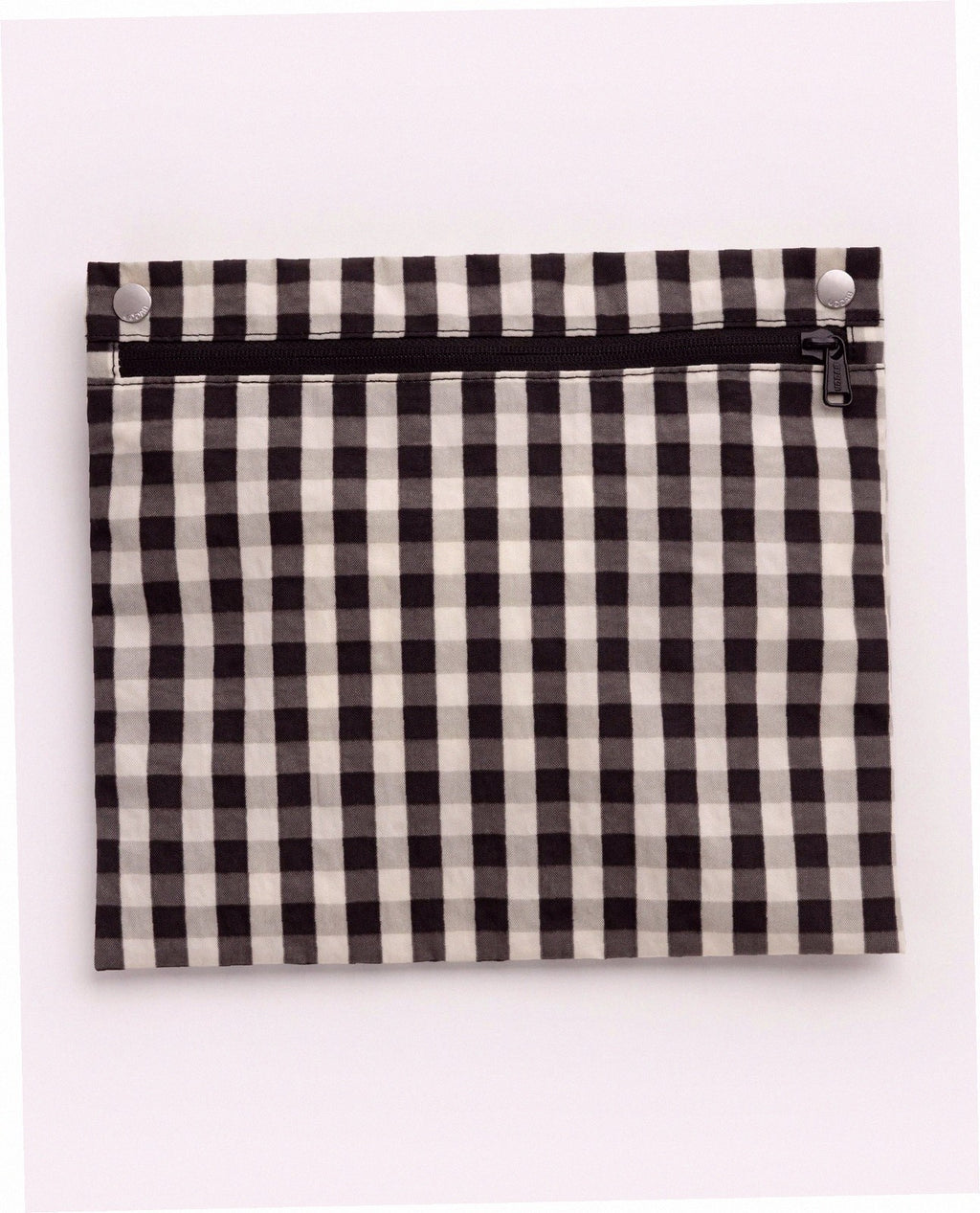 Cloud Carry-On Luggage - Black And Cream Gingham
