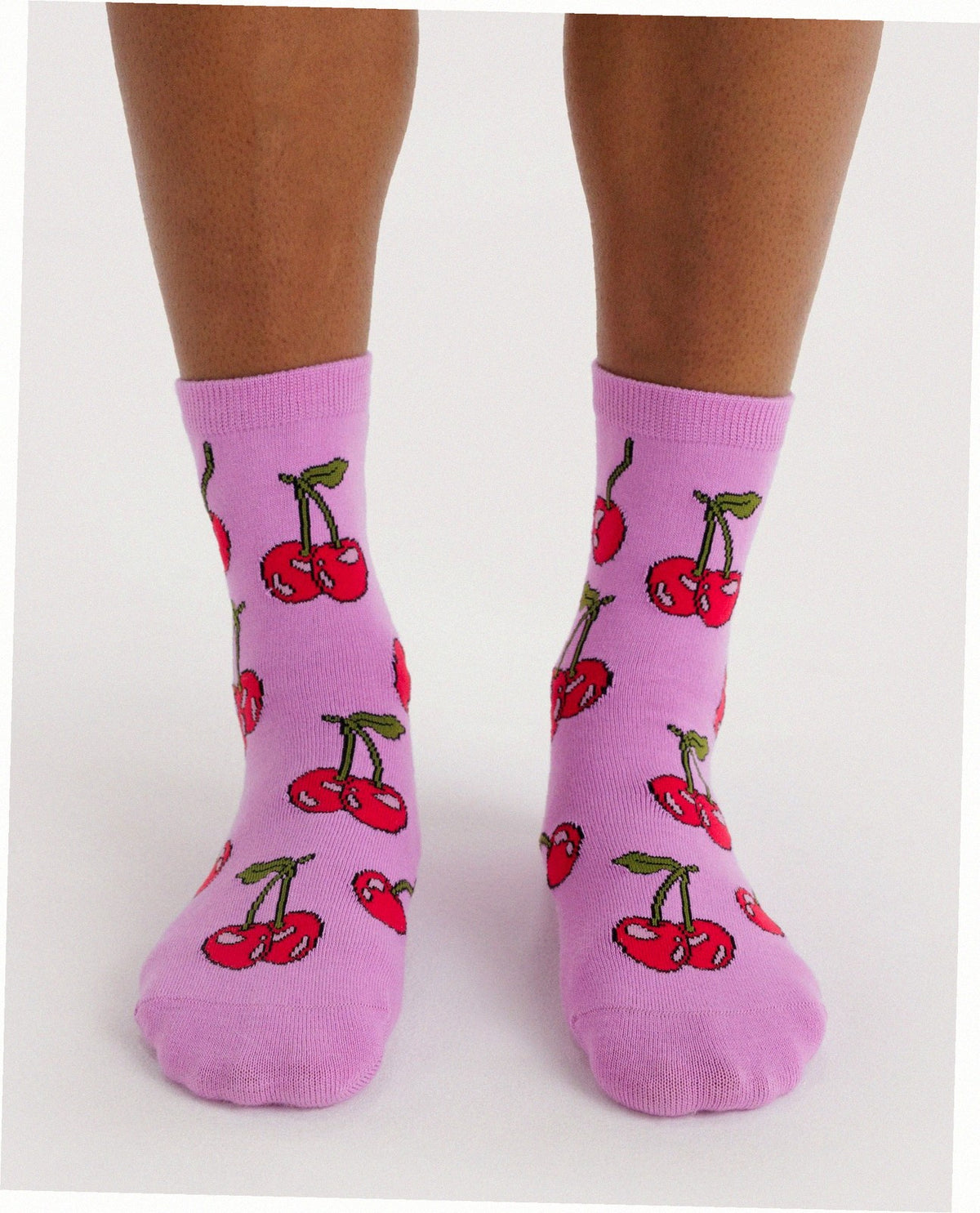 Crew Sock - Cherries