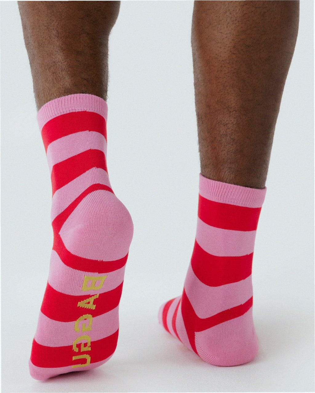 Crew Sock - Pink Stripe