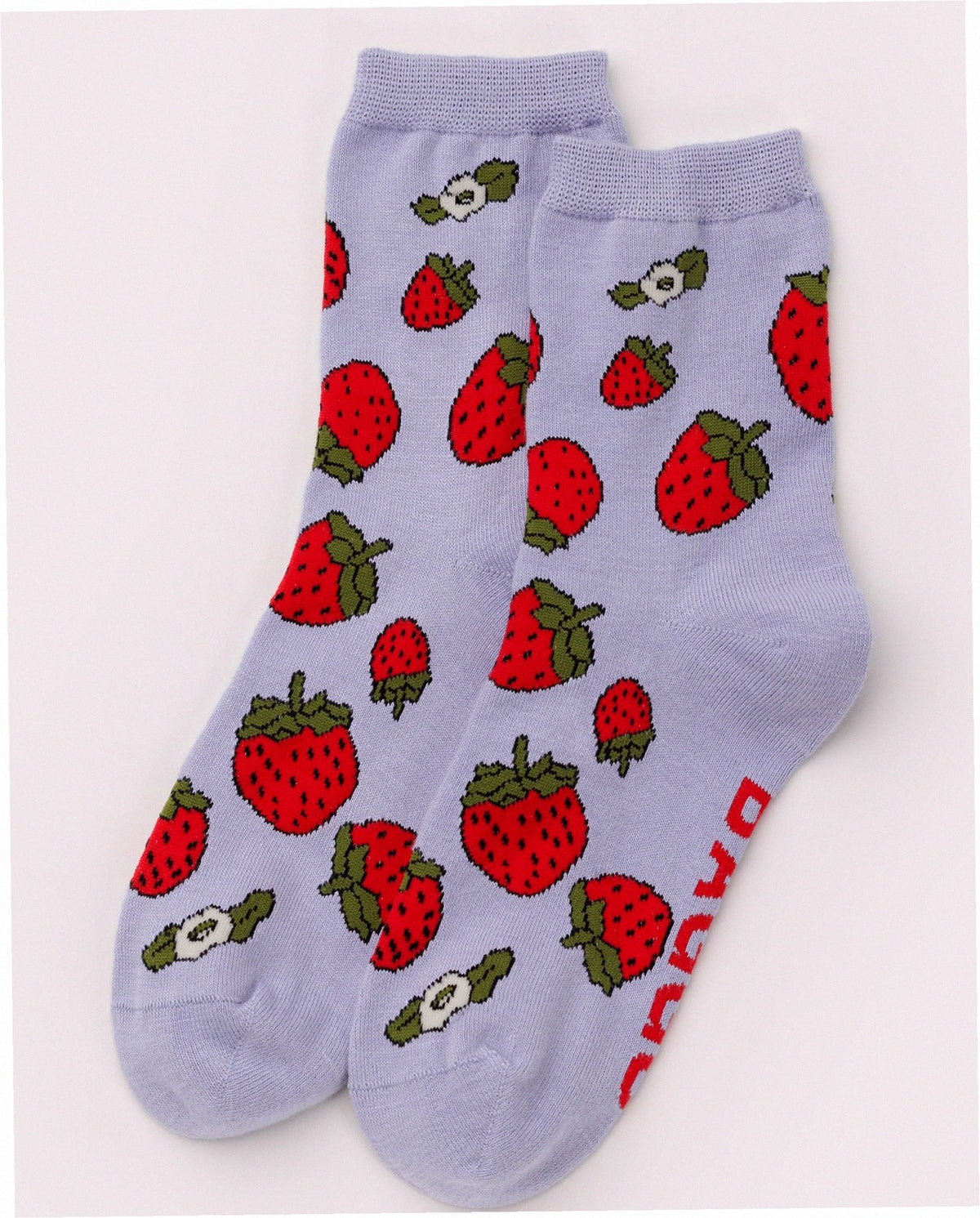 Crew Sock - Strawberry Blossom
