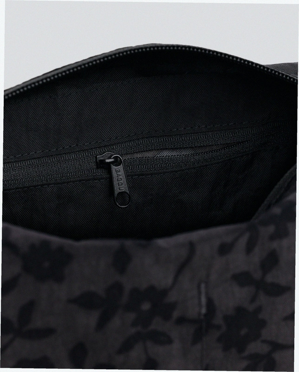 Travel Dopp Kit - Charcoal Ditsy Floral