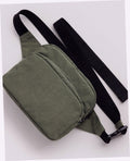 Nylon Fanny Pack Belt Bag - Caper