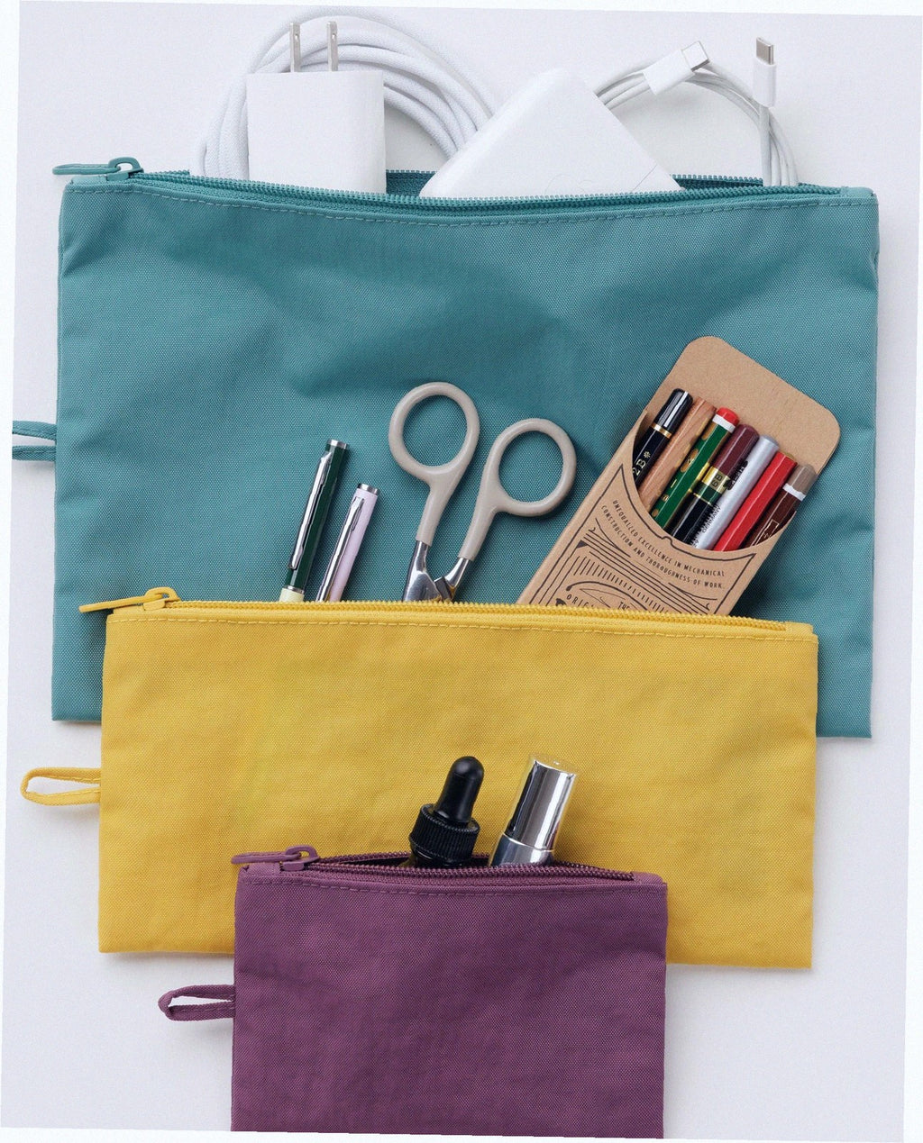 Flat Pouch Set - Jewel Mix