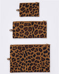 Flat Pouch Set - Leopard