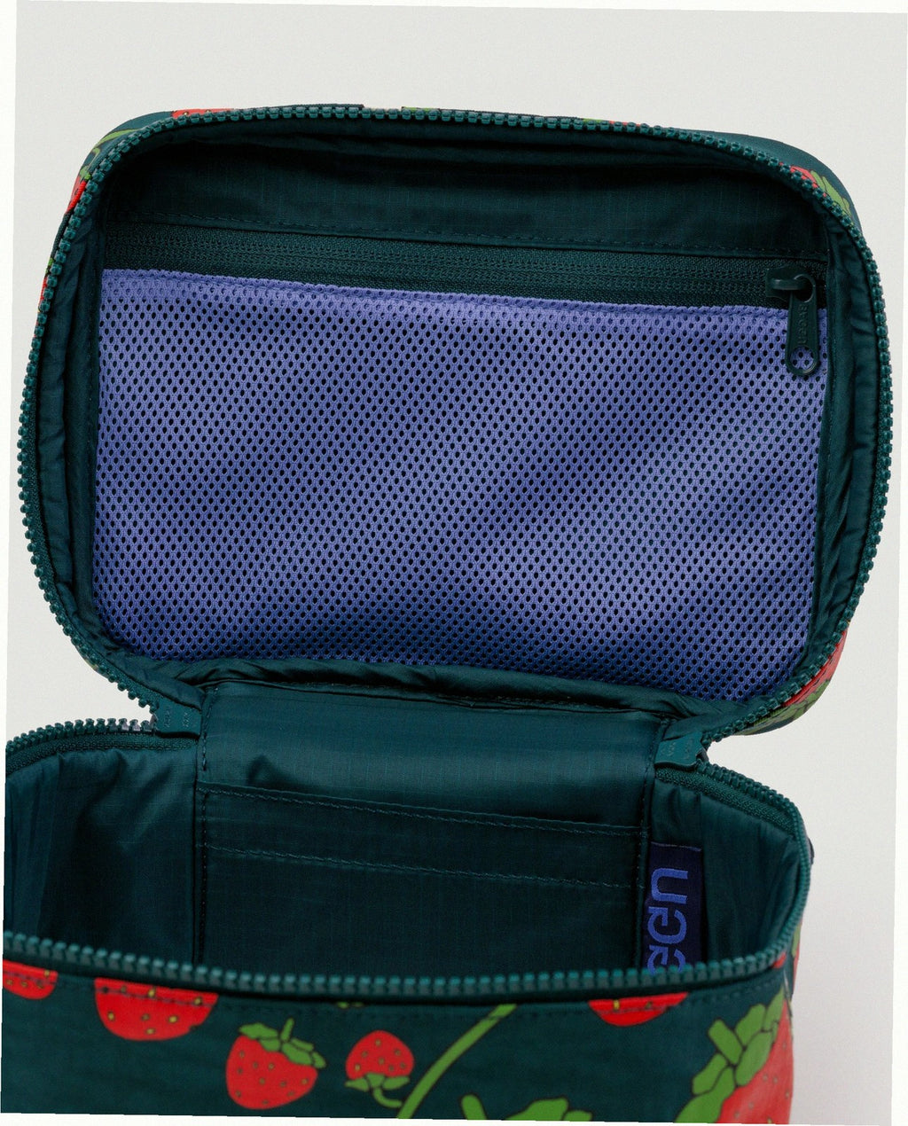 Large Cosmetic Case - Strawberry Blossom