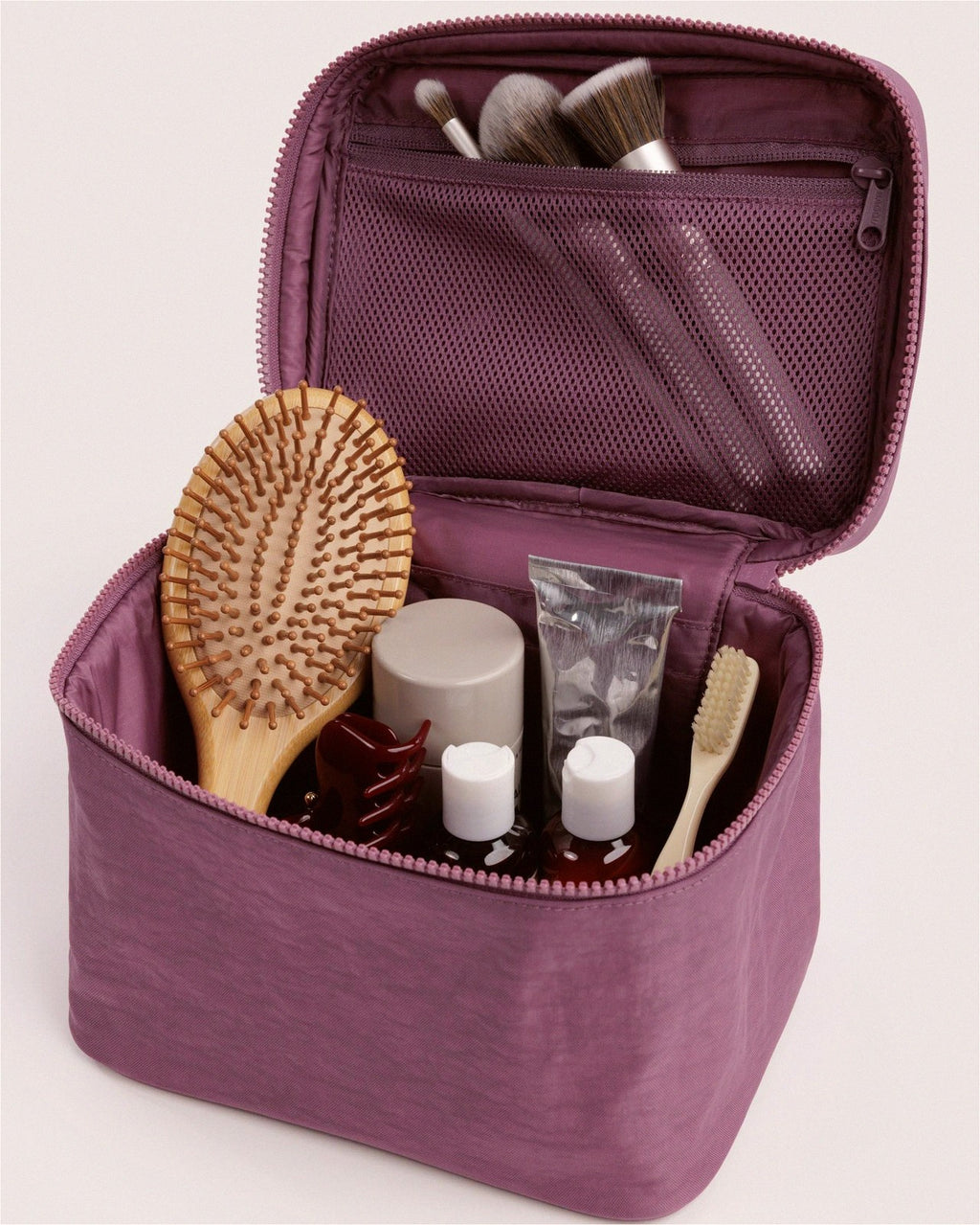 Large Cosmetic Case - Wild Plum