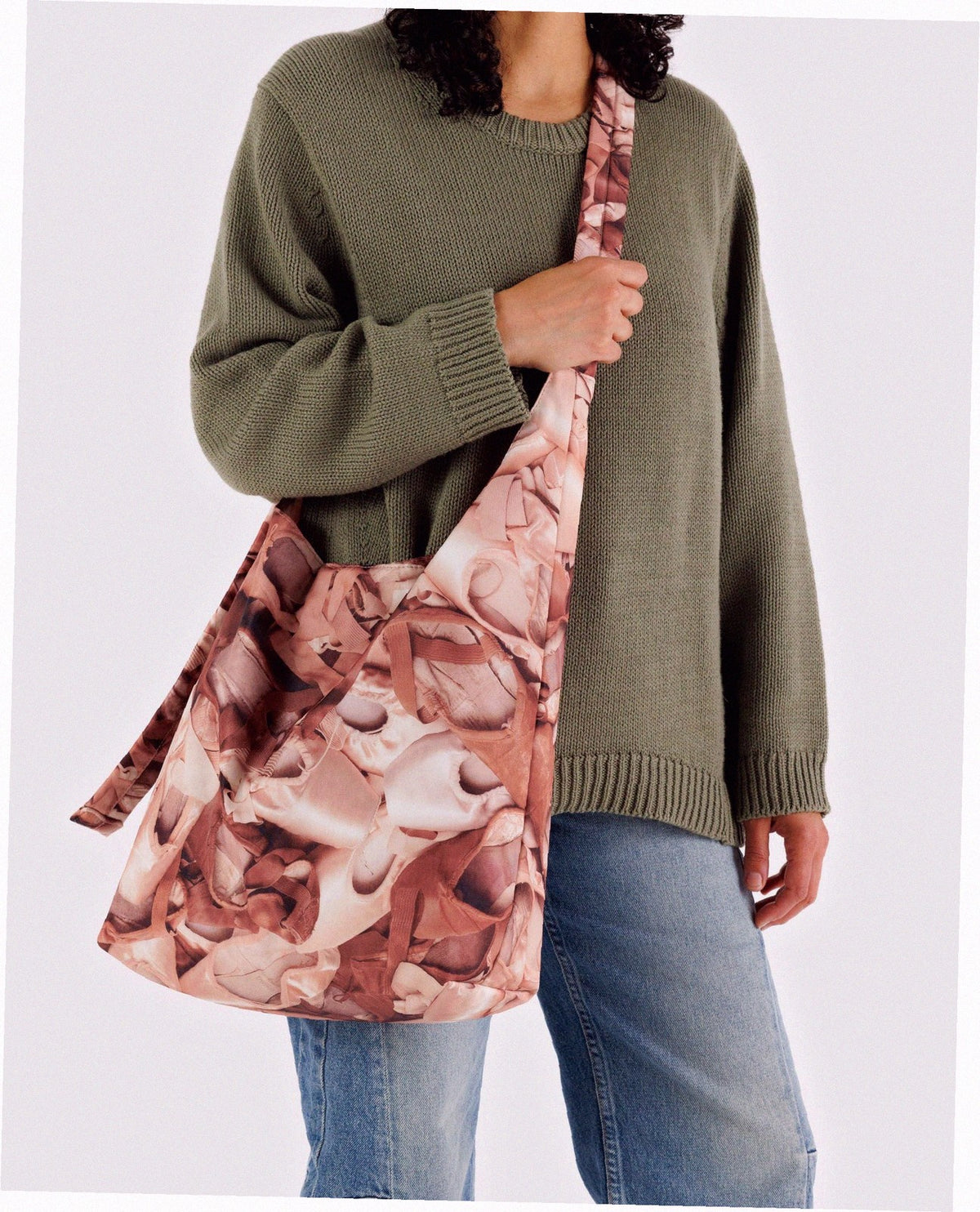 Large Nylon Sling Bag - Pointe Shoe