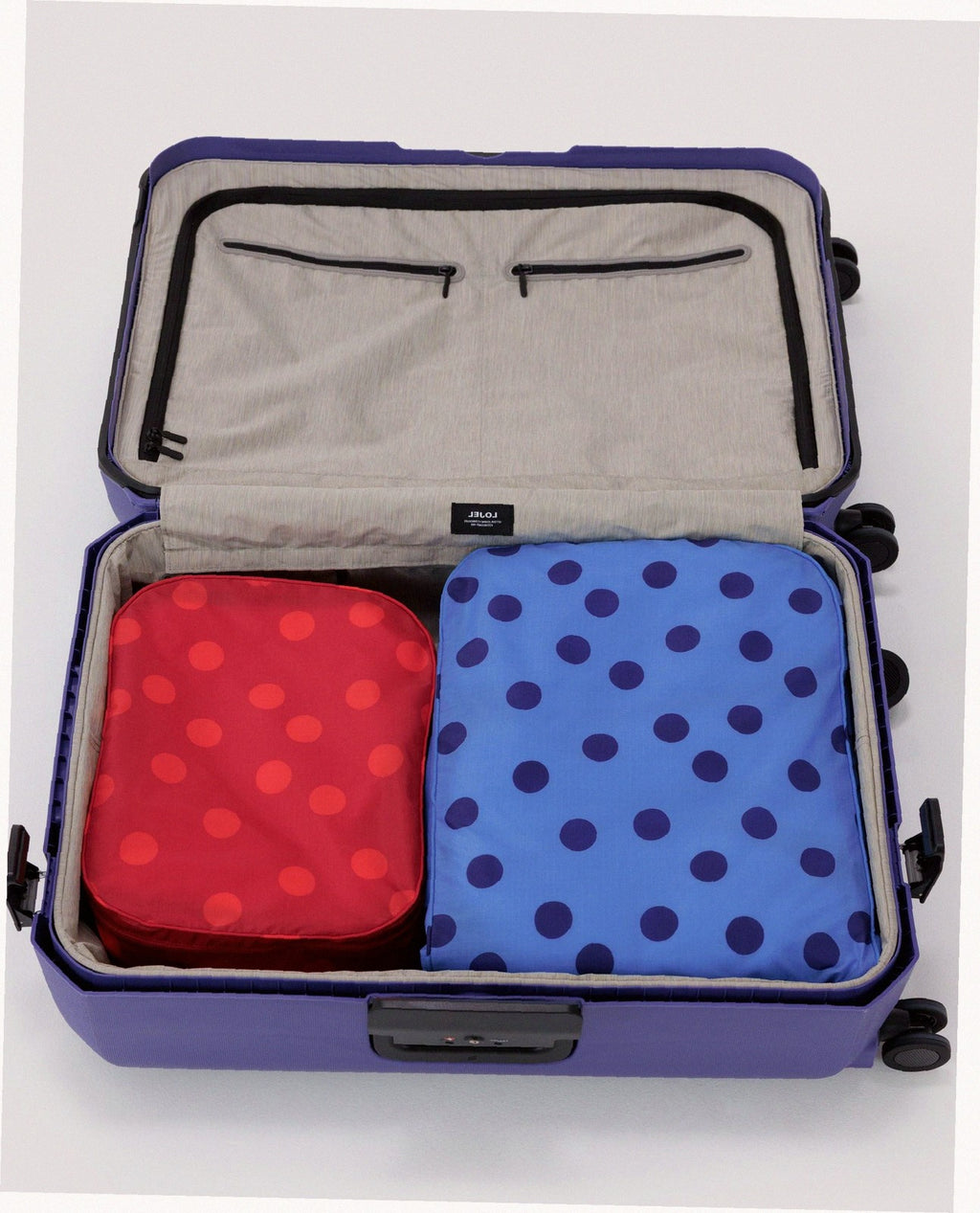 Large Packing Cube Set - Polka Dot Mix