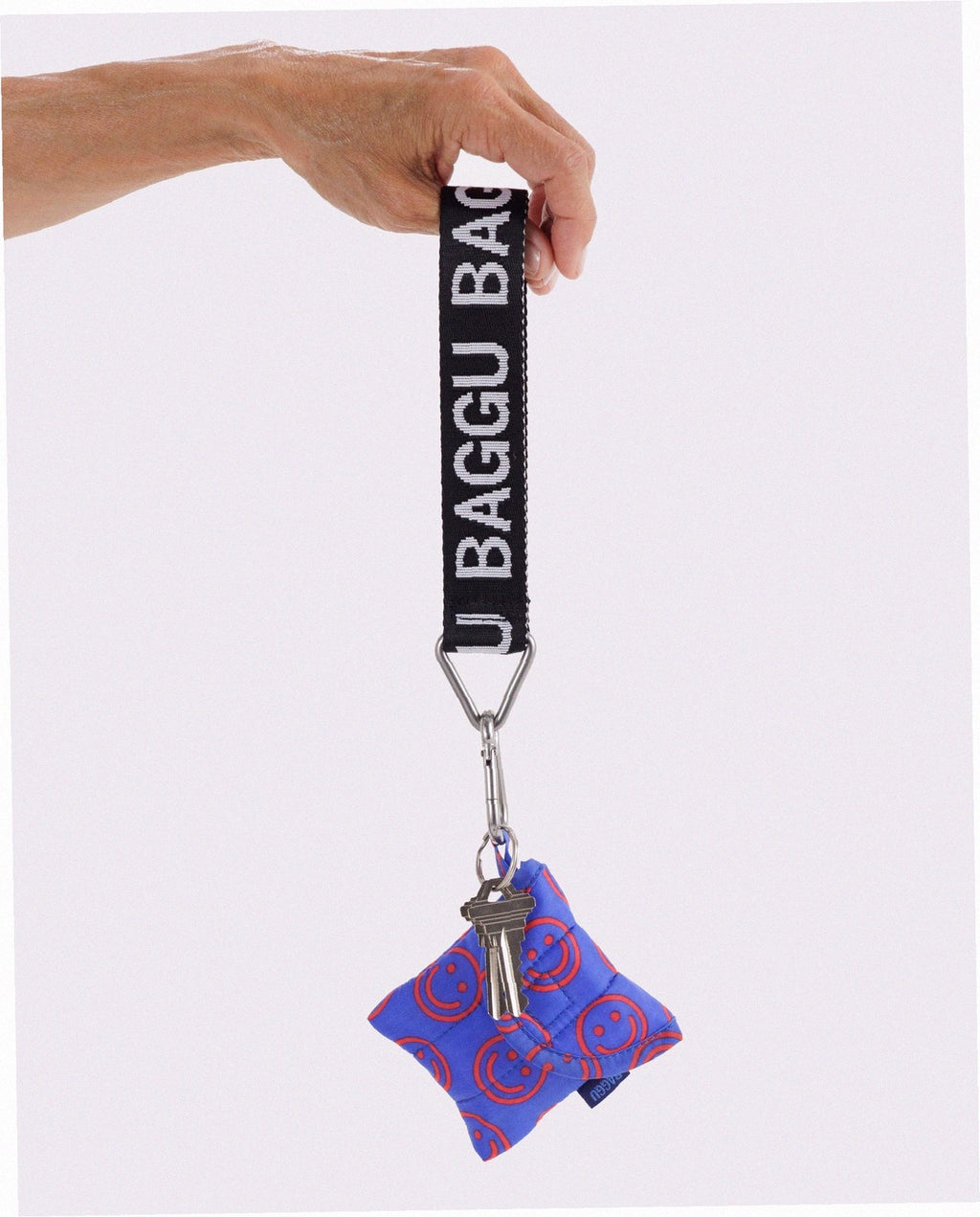 Logo Keychain - Black & White