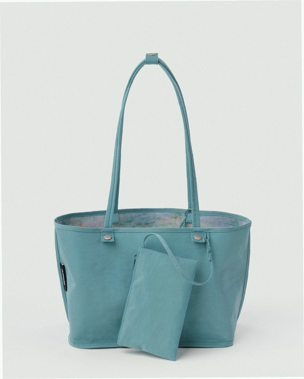 Medium Nylon Reversible Tote - Water Lilies Claude Monet