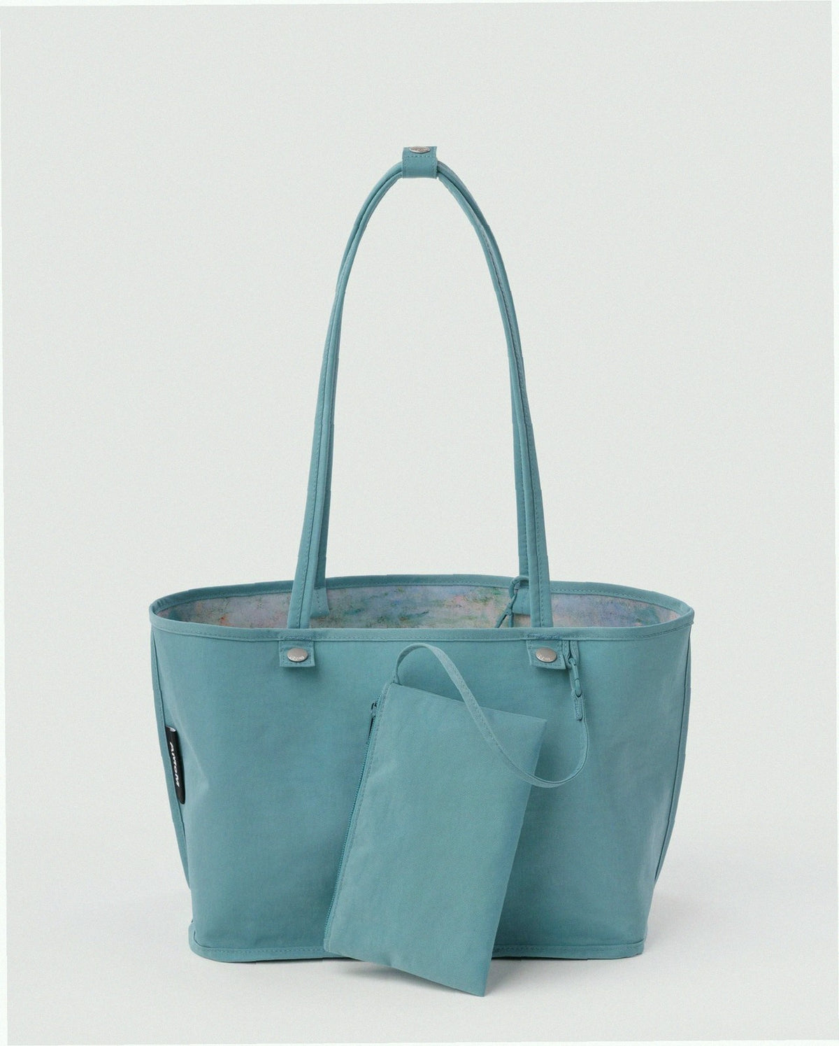 Medium Nylon Reversible Tote - Water Lilies Claude Monet