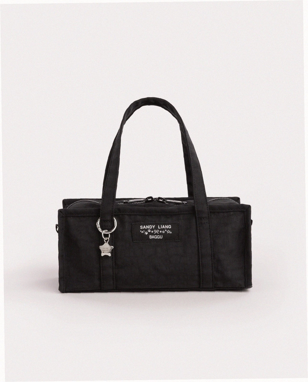 Mini Nylon Market Bag - Black