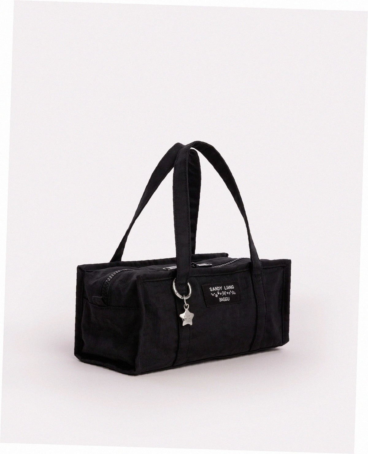 Mini Nylon Market Bag - Black