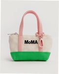 MOMA Tote Charm - Pink Green