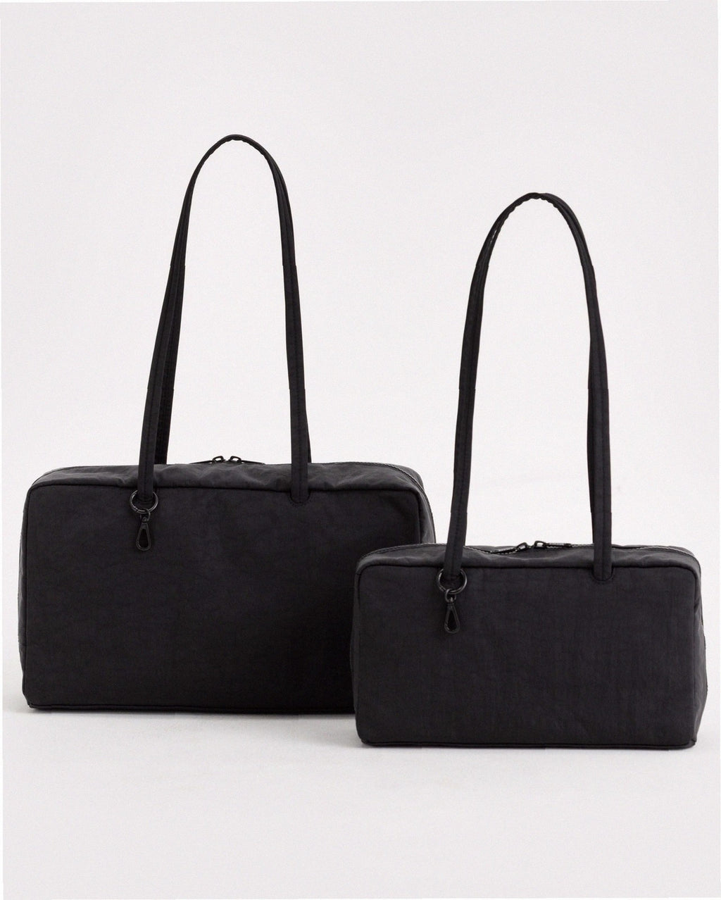 Nylon Bowler Bag - Black