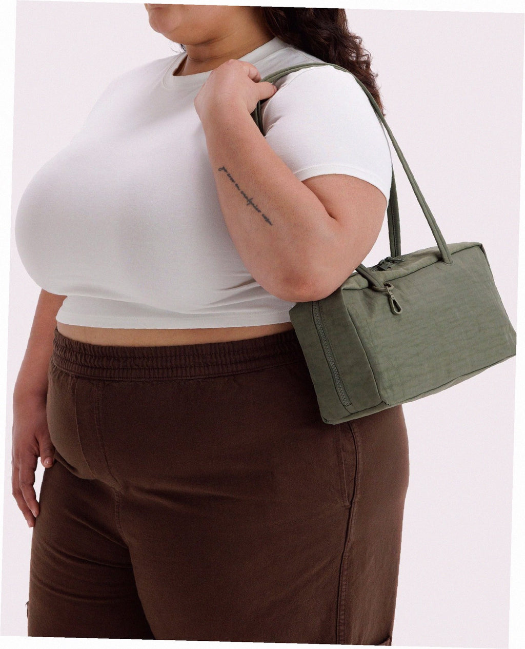 Nylon Bowler Bag - Caper