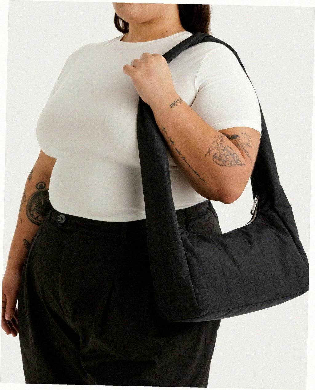 Nylon Meringue Bag - Black