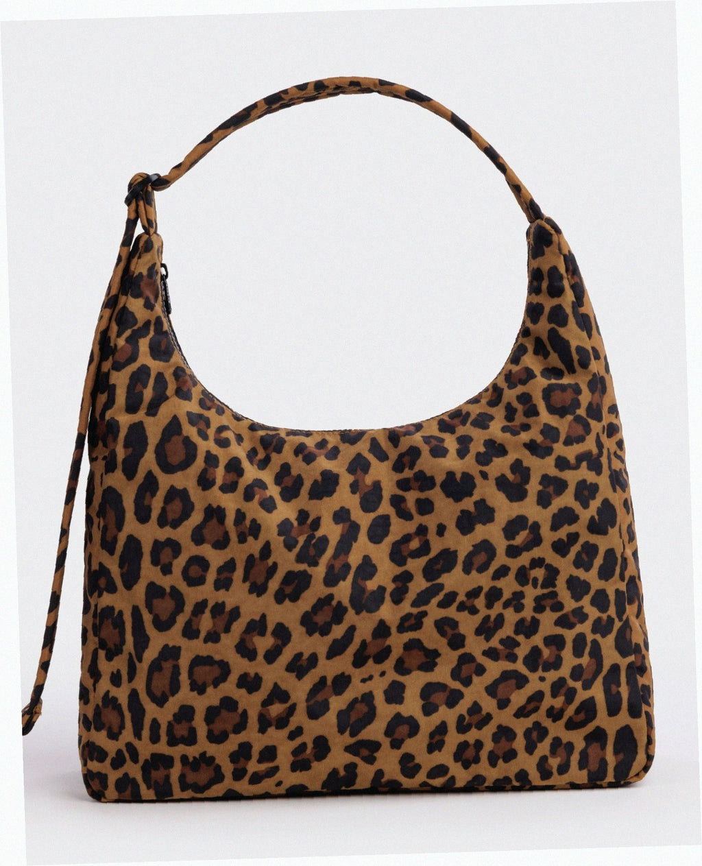 Nylon Shoulder Bag - Leopard