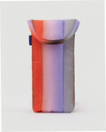 Puffy Glasses Sleeve - Gradient Stripe Poppy & Lilac
