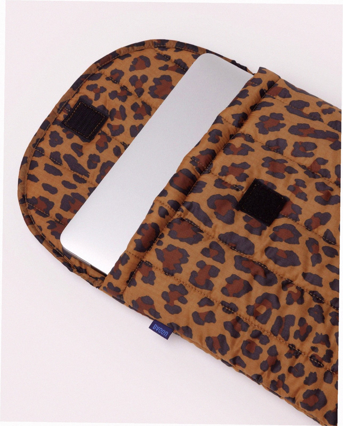 Puffy 16 Inch Laptop Sleeve - Leopard