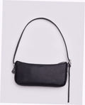 Recycled Leather Pochette - Black