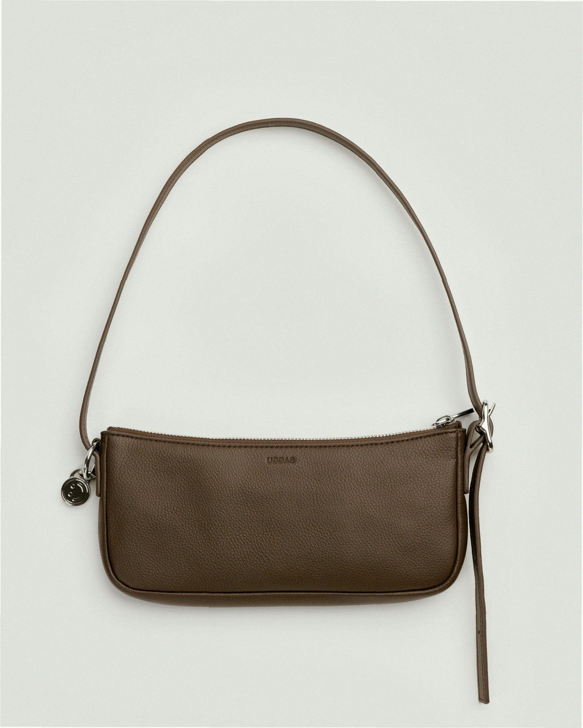 Recycled Leather Pochette - Brown