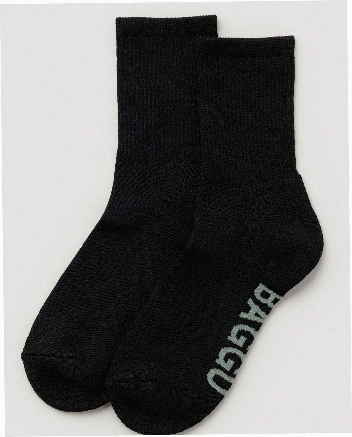 Ribbed Sock - Black