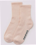 Ribbed Sock - Ecru