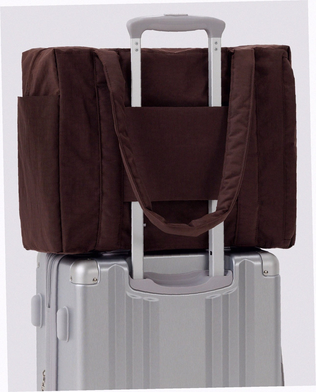 Small Cloud Carry-On Luggage - Coffee