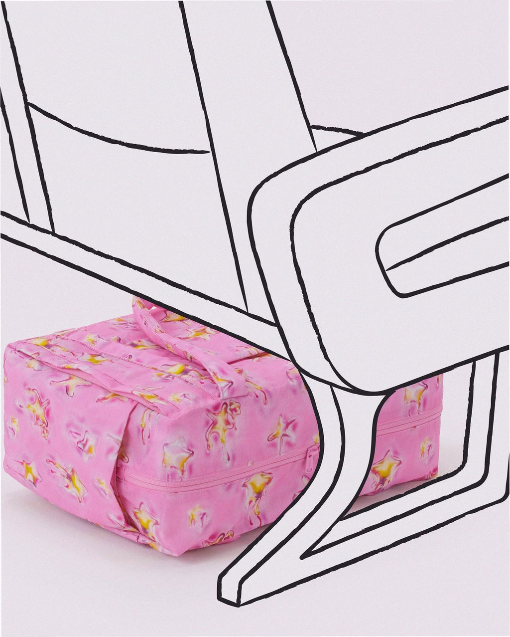 Small Cloud Carry-On Luggage - Dancing Star