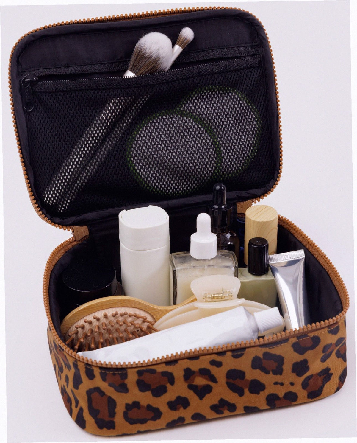 Small Cosmetic Case - Leopard