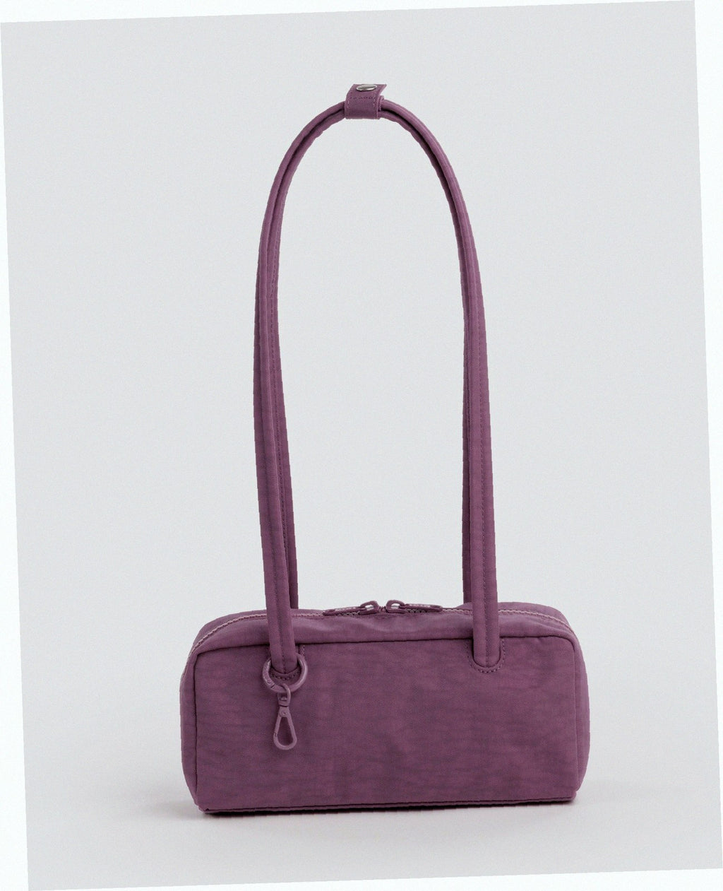 Small Nylon Bowler Bag - Wild Plum