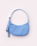 Small Nylon Crescent Shoulder Bag - Piscine
