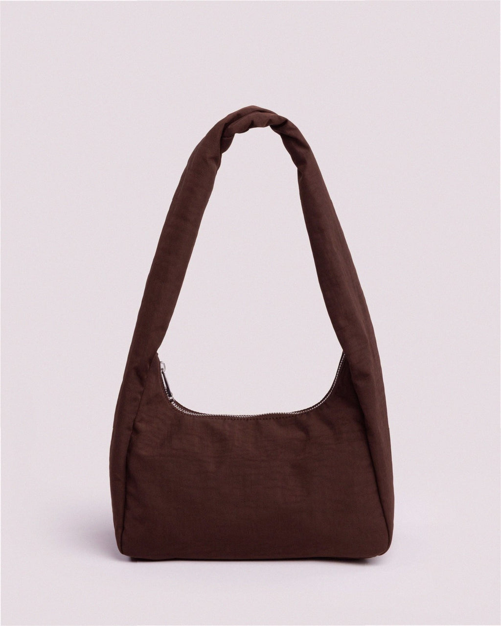 Small Nylon Meringue Bag - Coffee