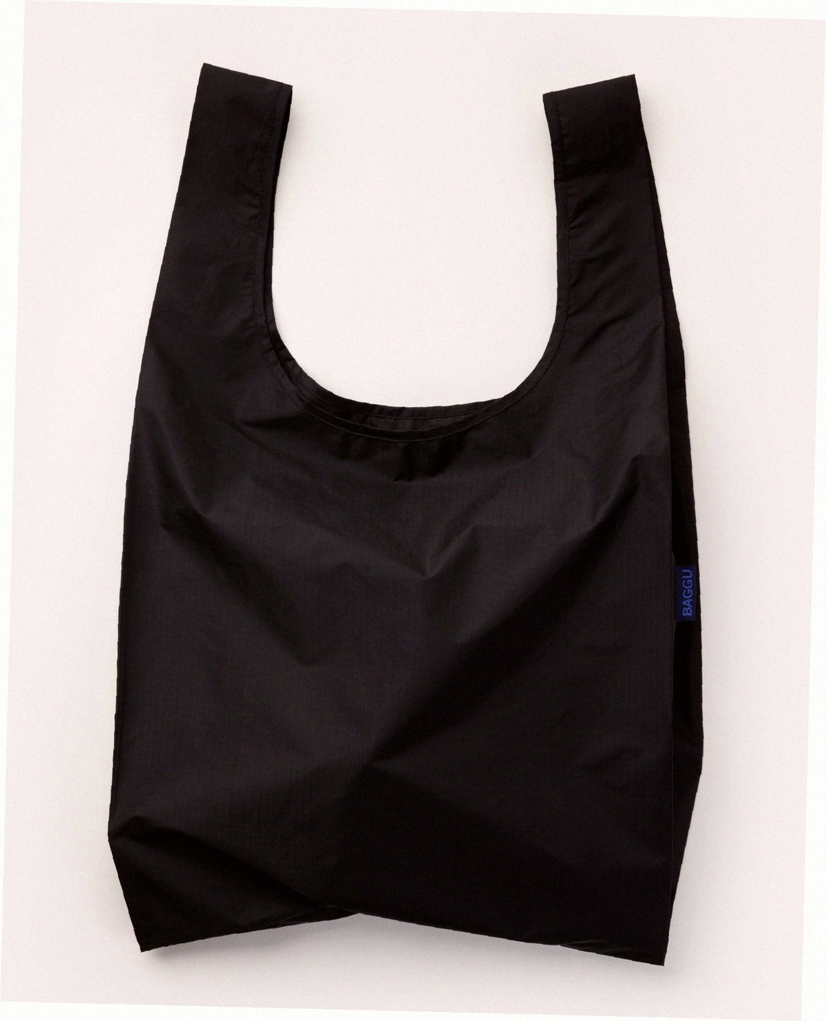 Reusable Nylon Baggu Tote Bag - Black