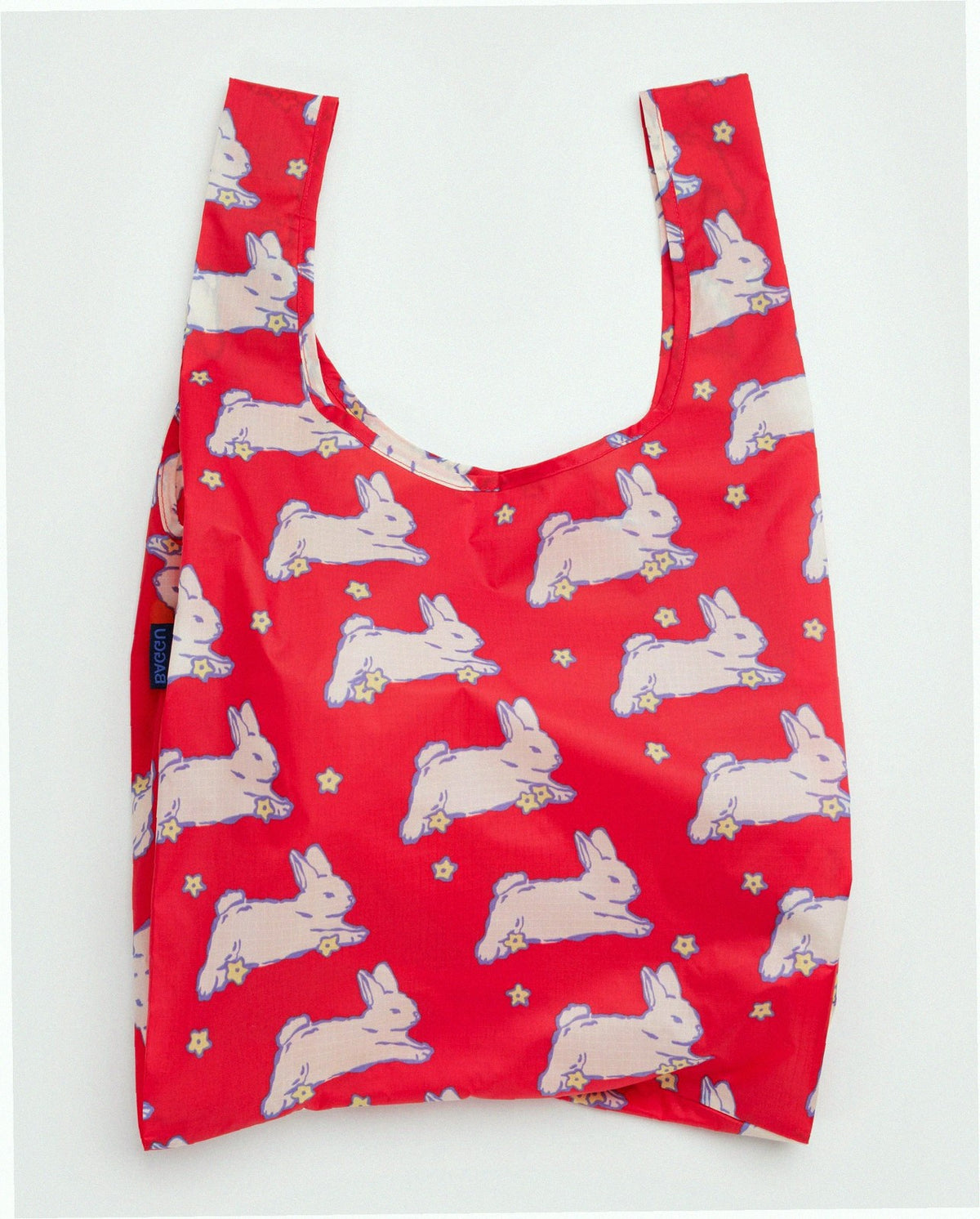 Reusable Nylon Baggu Tote Bag - Bunnies