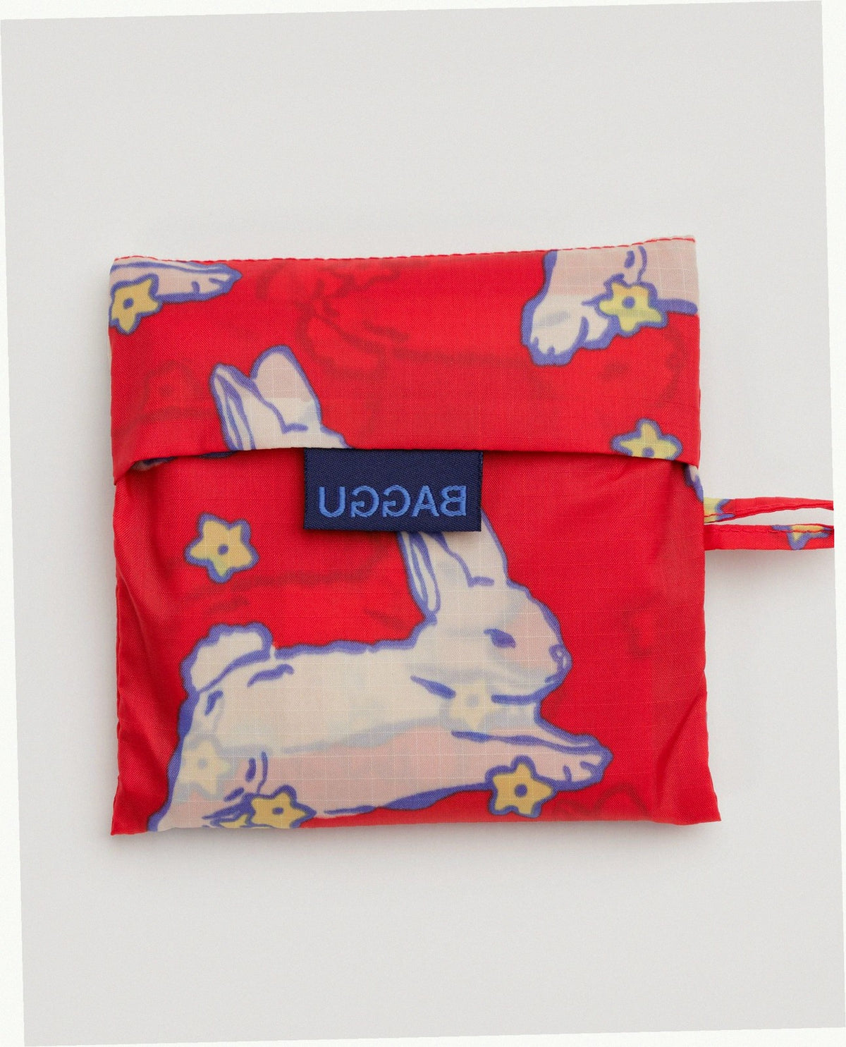 Reusable Nylon Baggu Tote Bag - Bunnies