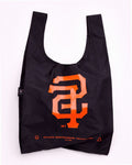 Reusable Nylon Baggu Tote Bag - San Francisco Giants
