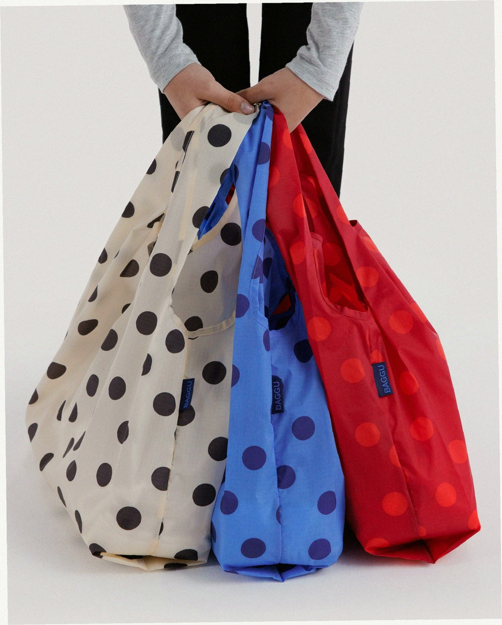 Standard Baggu Set of 3 - Polka Dot Mix