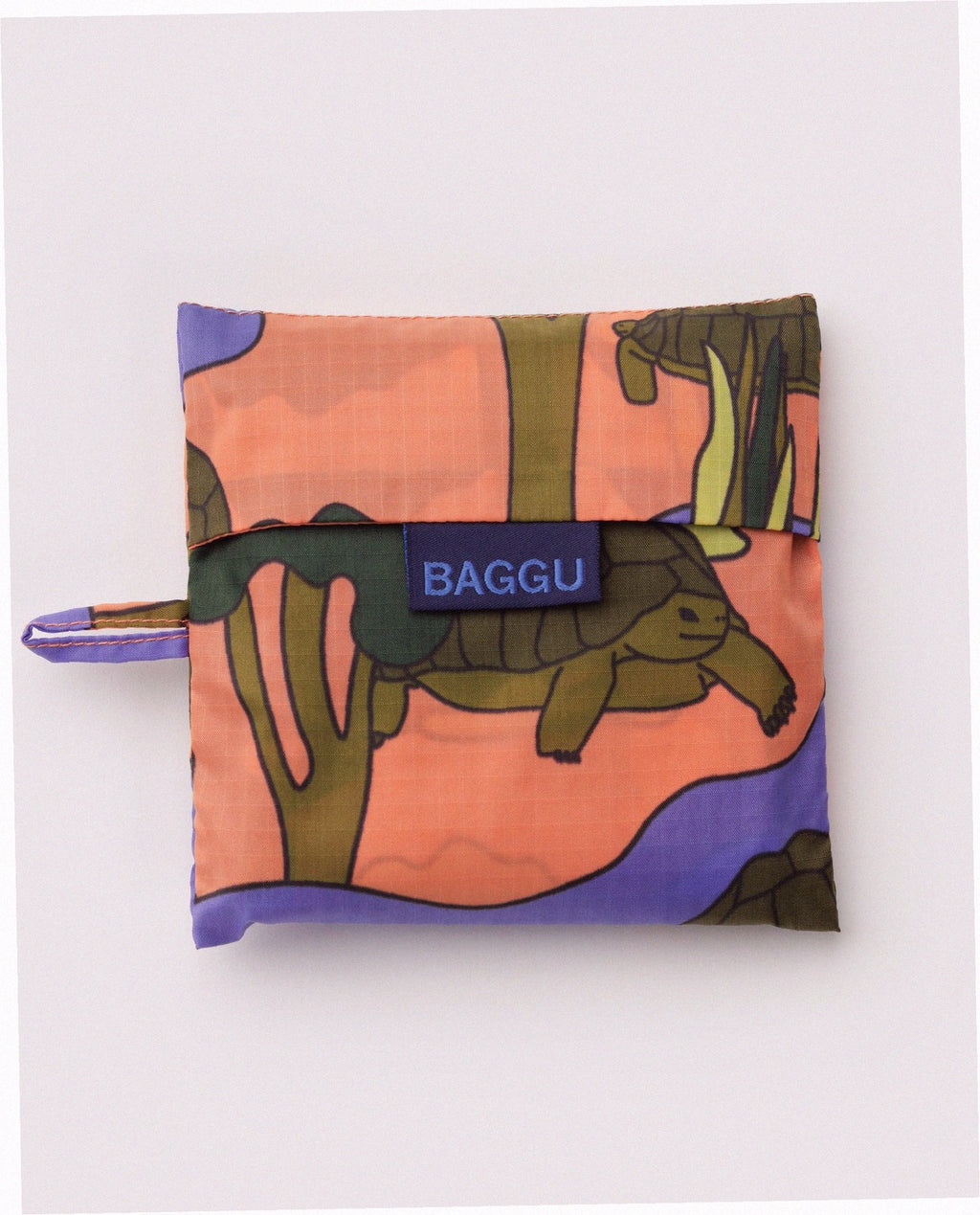 Reusable Nylon Baggu Tote Bag - Turtle